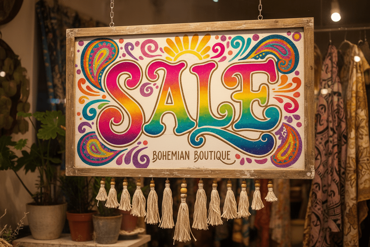 SALE - Suburban Boho