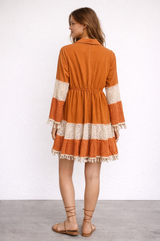 Boho  Babe Mini  Dress