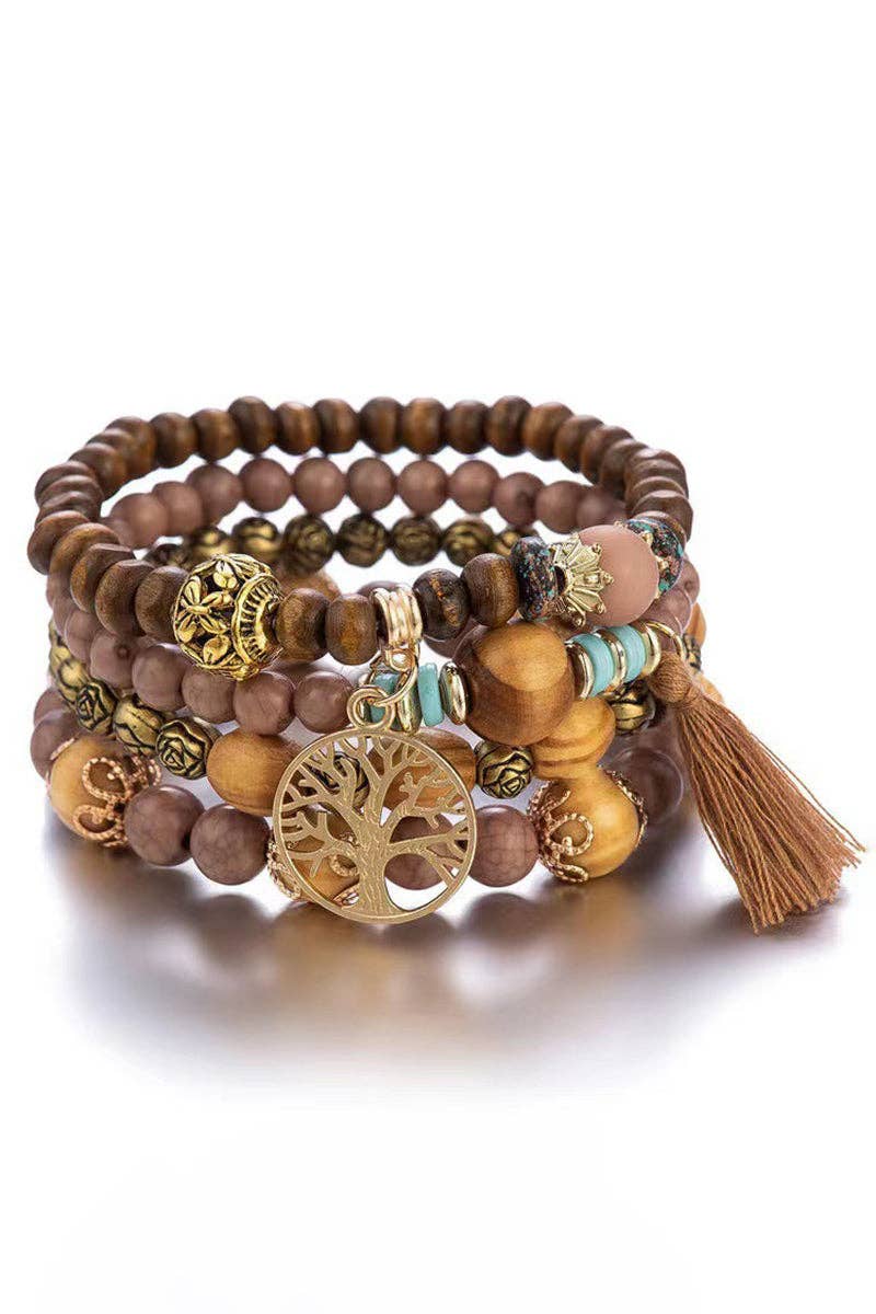 Bohemian Charm Beaded Bracelet - Suburban Boho