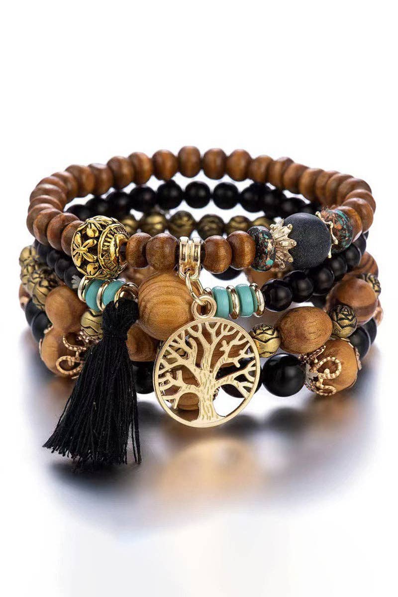 Bohemian Charm Beaded Bracelet - Suburban Boho