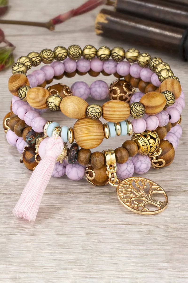 Bohemian Charm Beaded Bracelet - Suburban Boho
