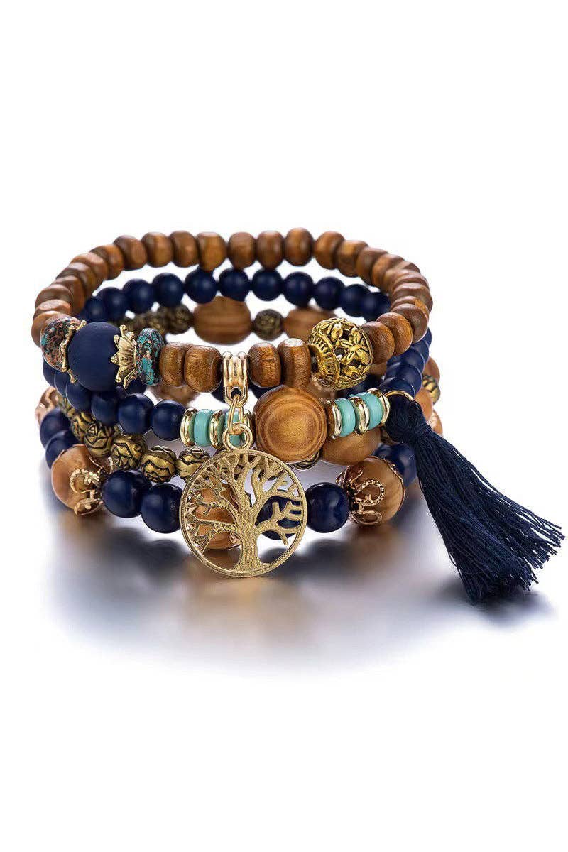 Bohemian Charm Beaded Bracelet - Suburban Boho