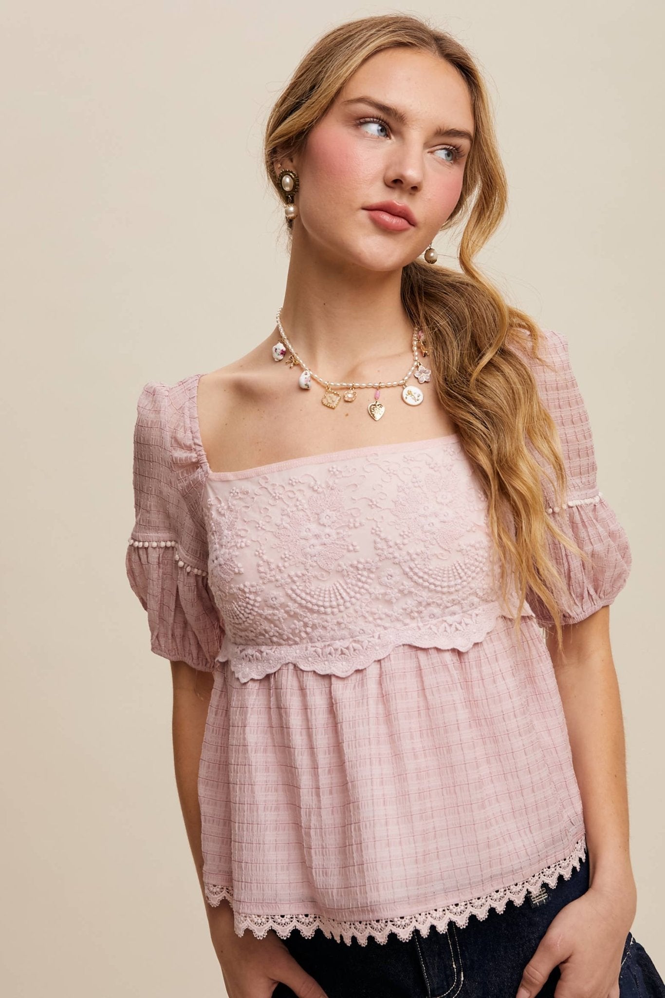 Bohemian Embroidered Blouse - Suburban Boho