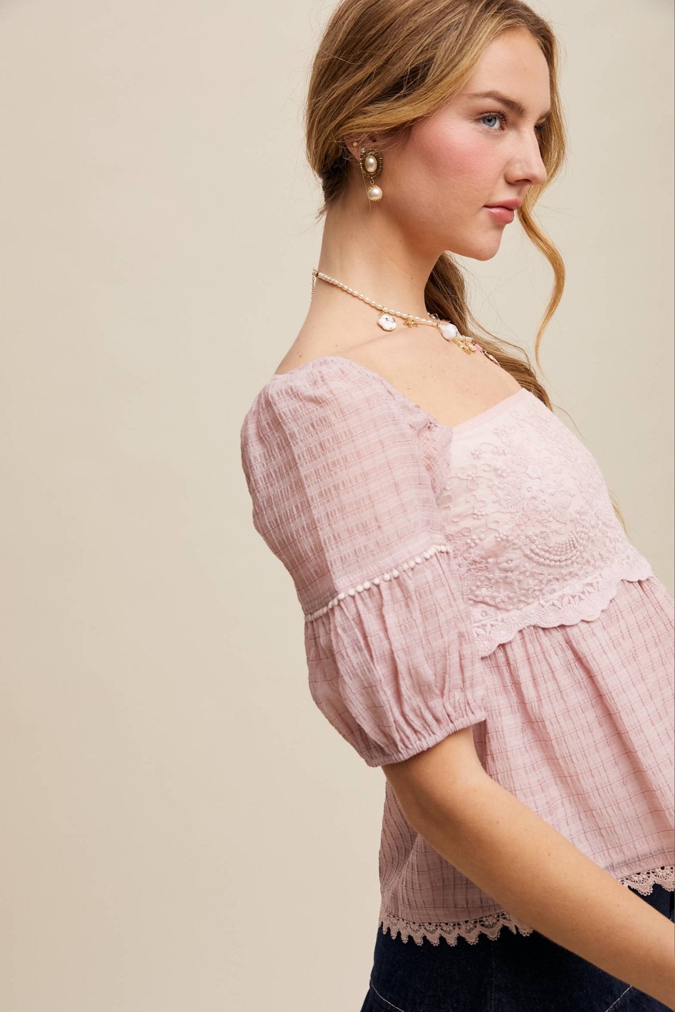 Bohemian Embroidered Blouse - Suburban Boho