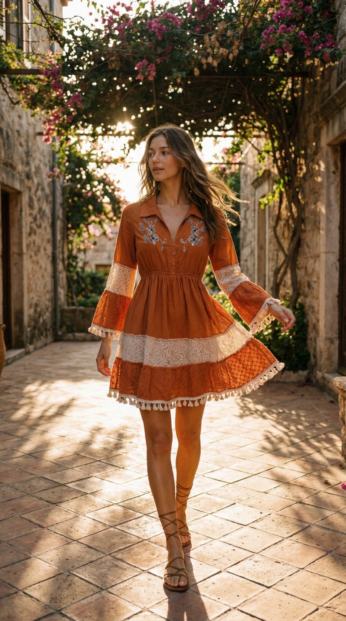 Boho Babe Mini Dress - Suburban Boho