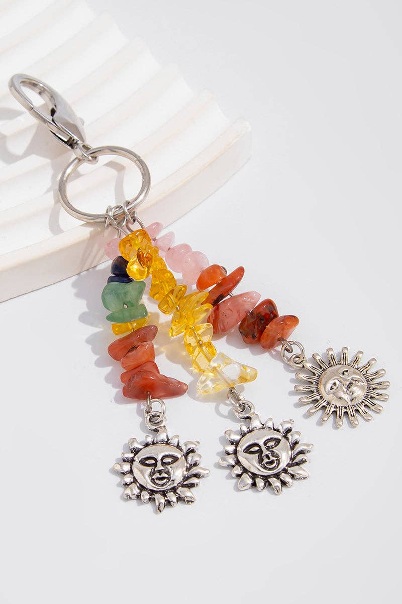 Celestial Charm Keychain - Suburban Boho