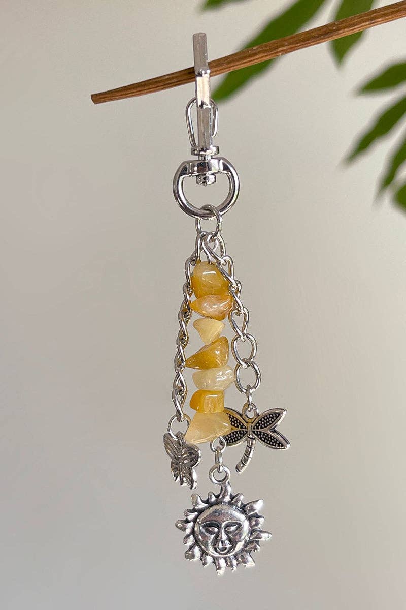 Celestial Charm Keychain - Suburban Boho