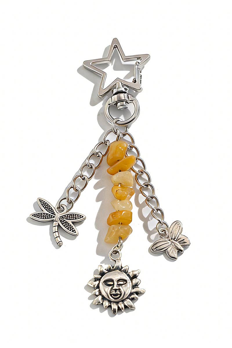 Celestial Charm Keychain - Suburban Boho