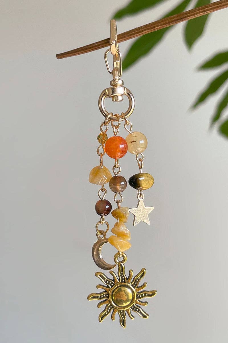 Celestial Charm Keychain - Suburban Boho