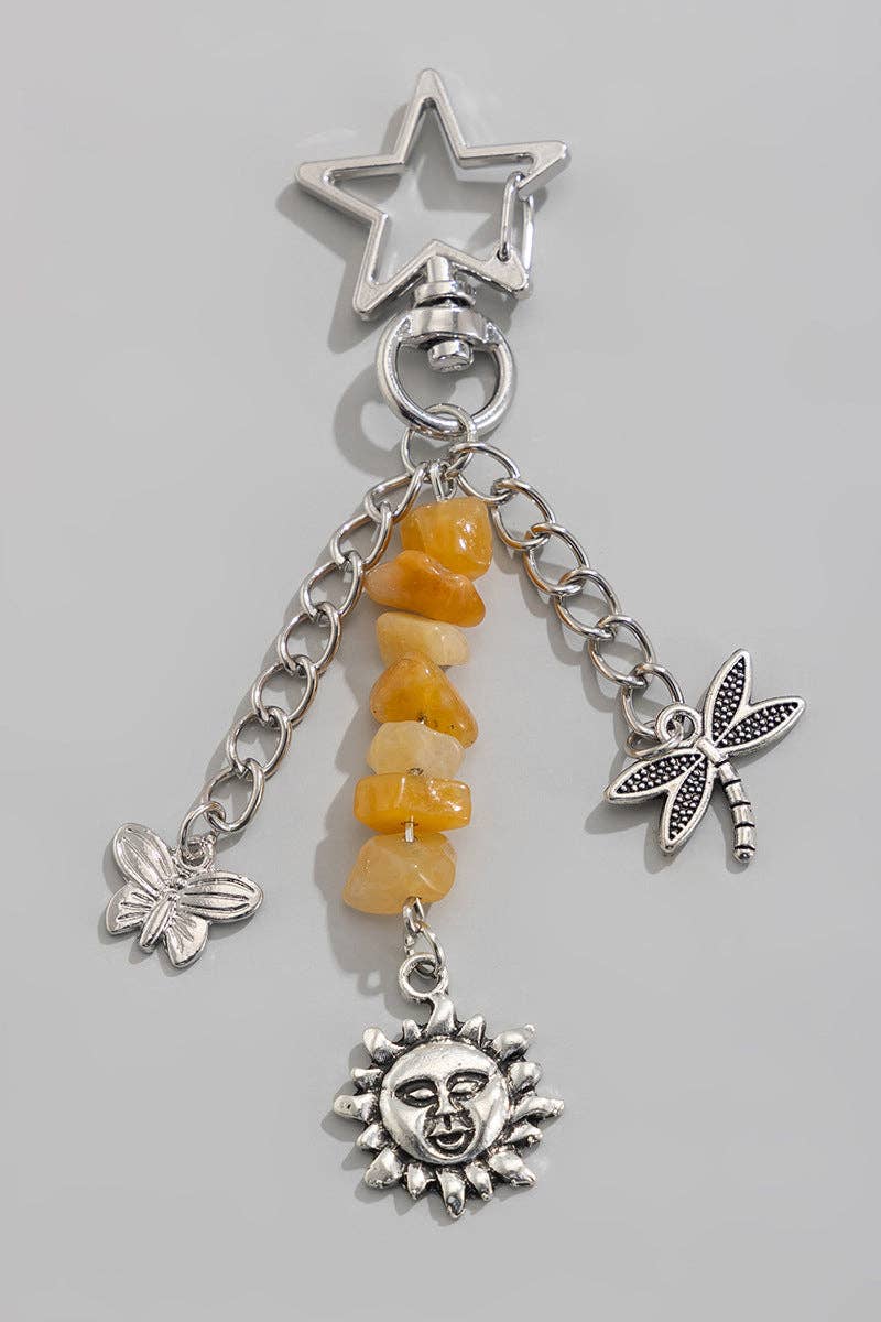 Celestial Charm Keychain - Suburban Boho