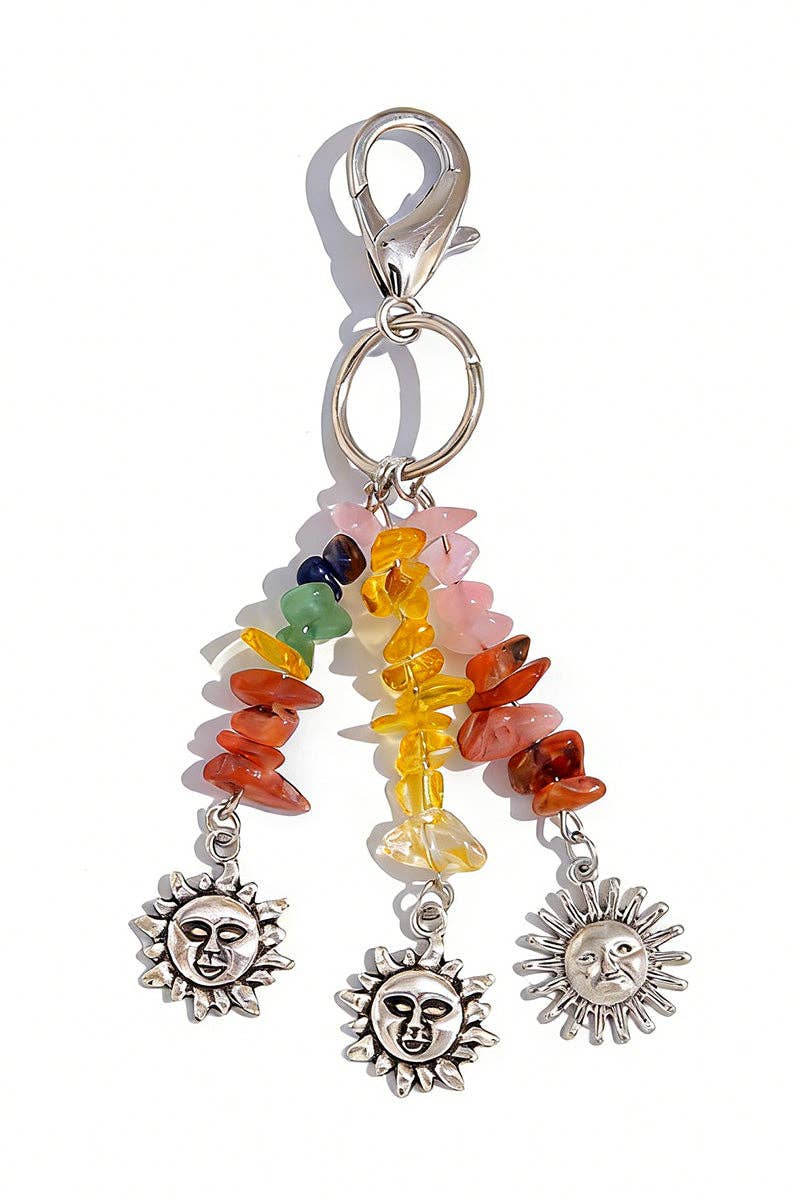 Celestial Charm Keychain - Suburban Boho