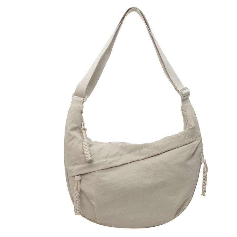 Crossbody Dumpling Bag Moon Shoulder Sling Casual - Suburban Boho