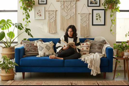 Boho Chunky Knit Cozy Sweater