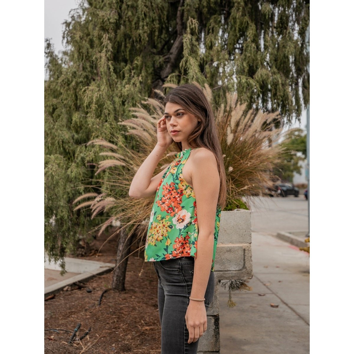 Floral Print Top - Suburban Boho