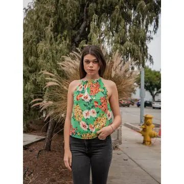 Floral Print Top - Suburban Boho