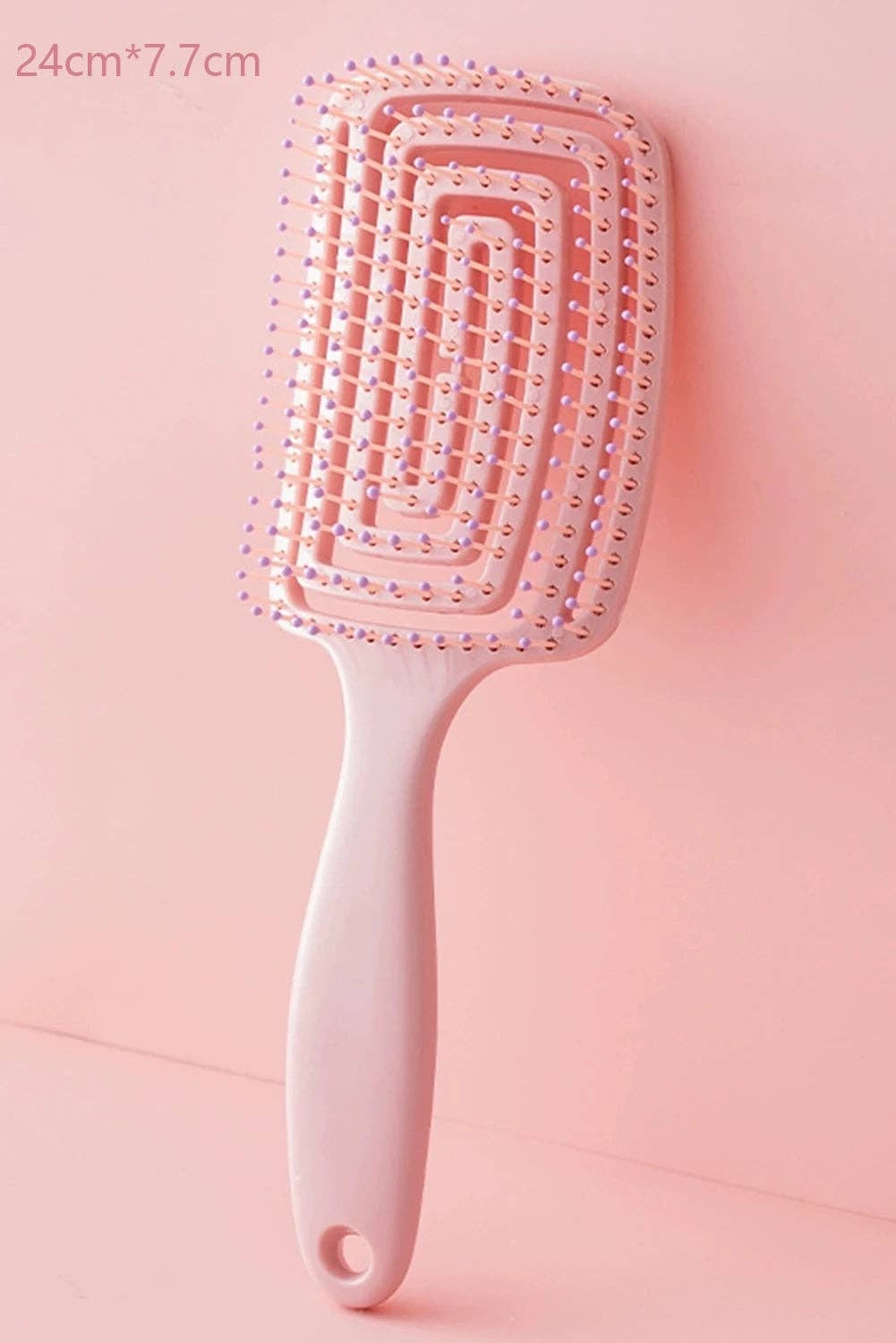 Gossamer Pink ABS Fluffy Hair Volume Comb - Suburban Boho