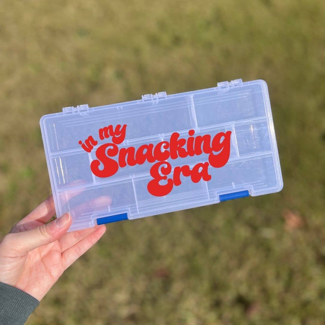 In My Snacking Era Snackle Box, Travel Snack Container - Suburban Boho