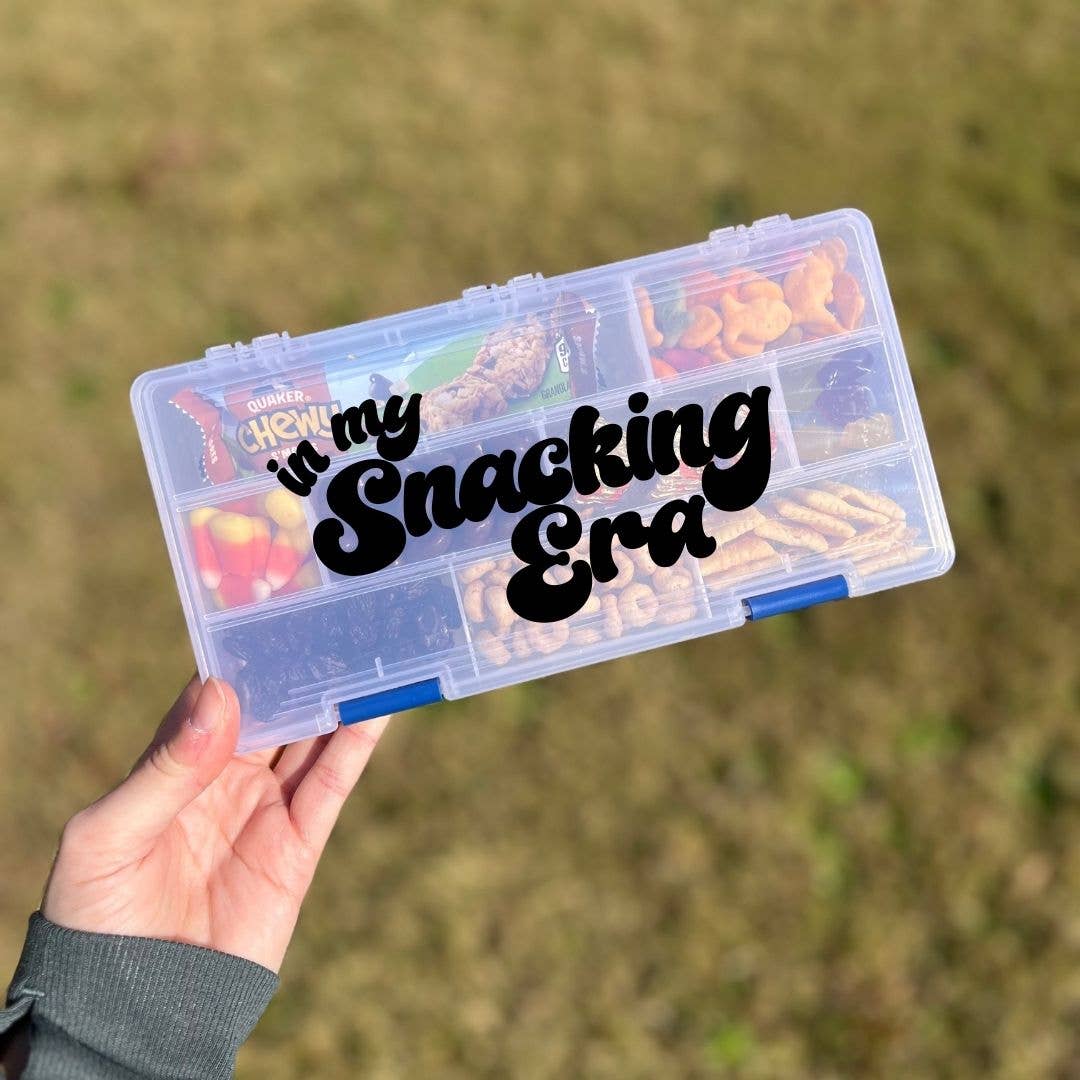 In My Snacking Era Snackle Box, Travel Snack Container - Suburban Boho