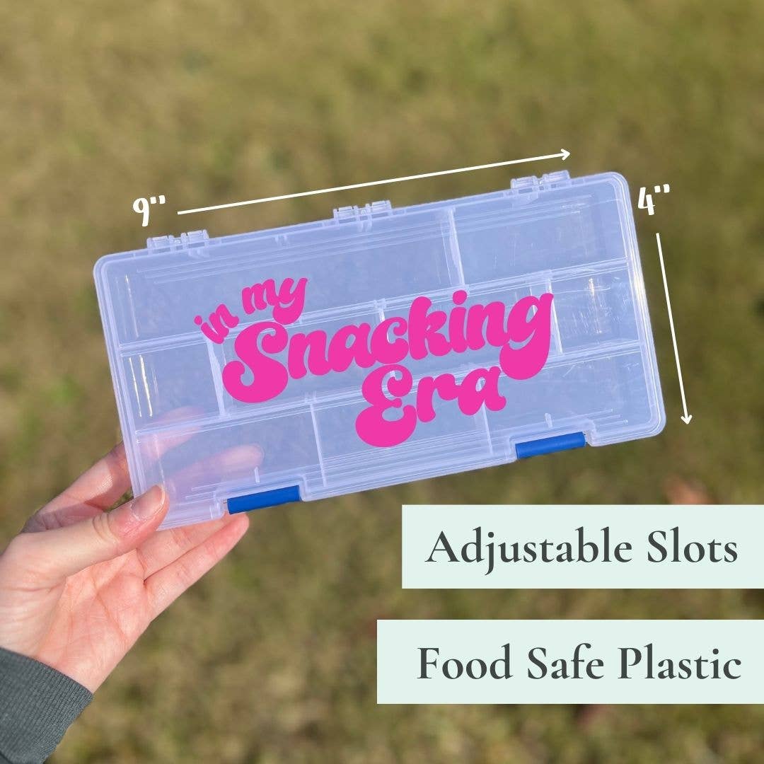 In My Snacking Era Snackle Box, Travel Snack Container - Suburban Boho