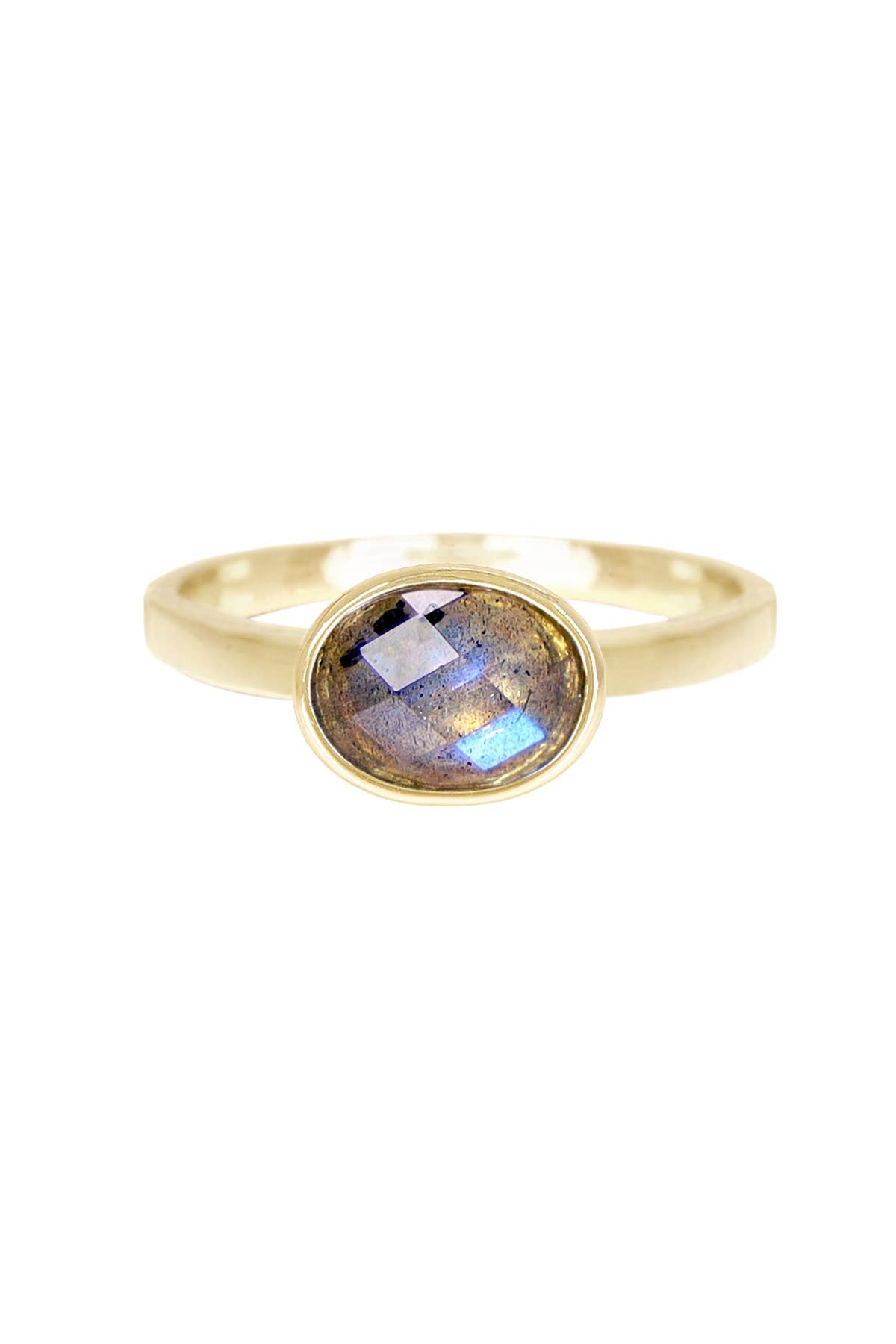 Labradorite Cab Ring - GF - Suburban Boho