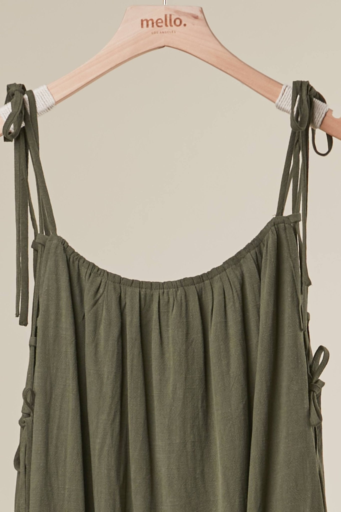 Mello Boho Print Embroidered Sleeveless Dress - Suburban Boho