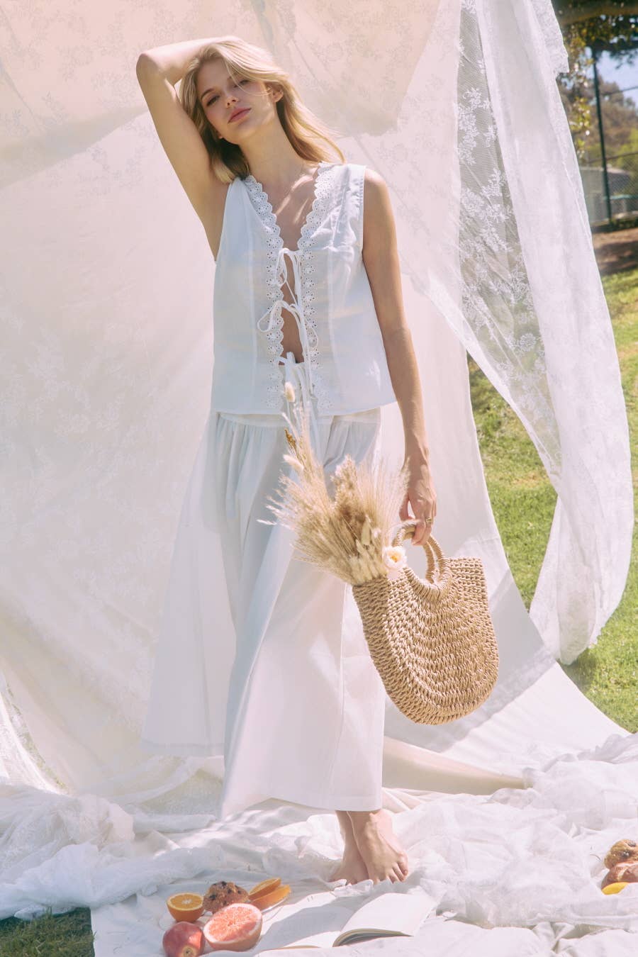 Poplin Two - piece Set - Suburban Boho