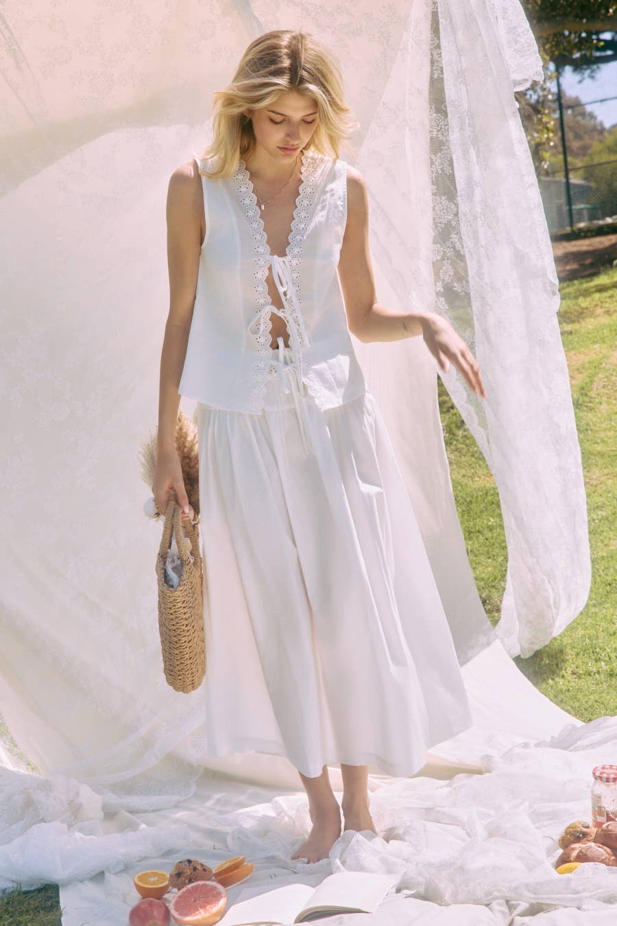 Poplin Two - piece Set - Suburban Boho