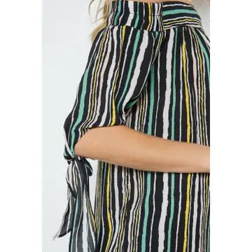 Striped Long Body TOP - Suburban Boho