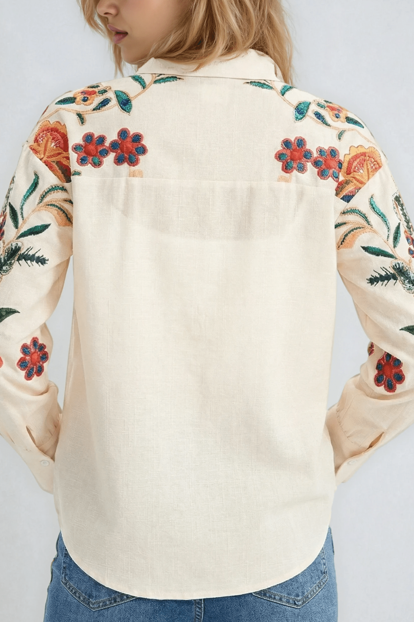 Women's Floral Digital Print Shirt - Suburban Boho